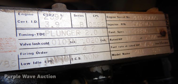 image for item DR1272 1985 Versatile 256 bi-directional tractor