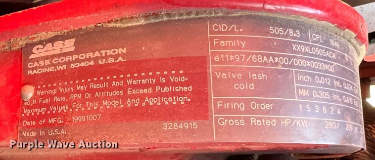 image for item DS8411 2000 Case IH 2388  combine