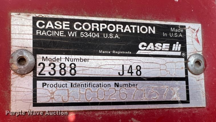 image for item DS8411 2000 Case IH 2388  combine
