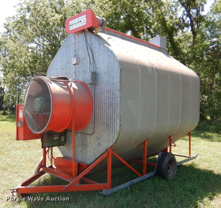 image for item JH9691 Behlen HA-260  grain dryer