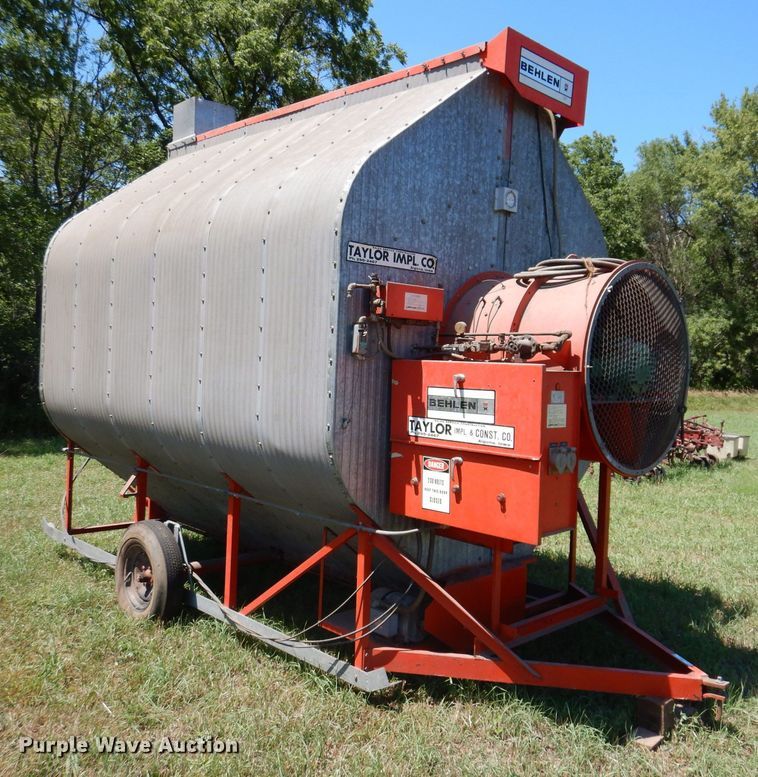 image for item JH9691 Behlen HA-260  grain dryer
