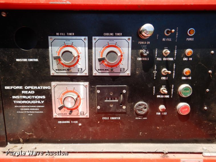 image for item JH9691 Behlen HA-260  grain dryer