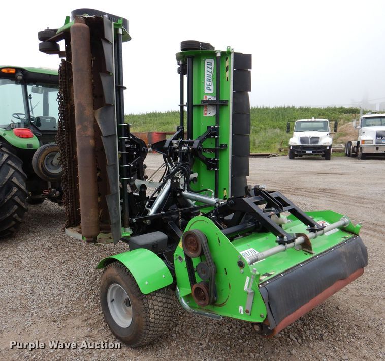 image for item JO9054 2016 Peruzzo Triflex 5000  batwing flail mower