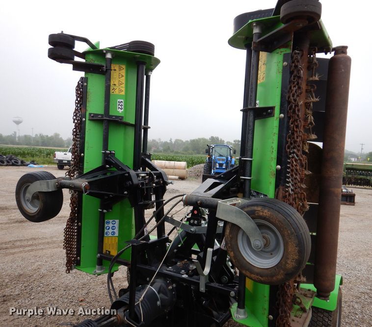 image for item JO9054 2016 Peruzzo Triflex 5000  batwing flail mower