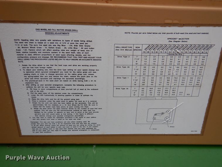 image for item JO9056 Great Plains Solid Stand 10  no-till grain drill