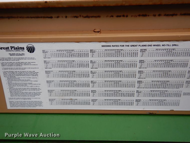 image for item JO9056 Great Plains Solid Stand 10  no-till grain drill