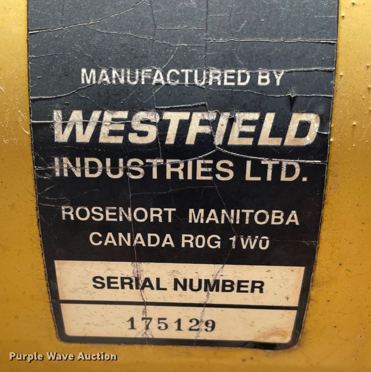 image for item KJ9757 Westfield WR80-41  auger