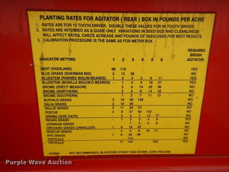 image for item KN9800 Brillion SSP-8  seeder