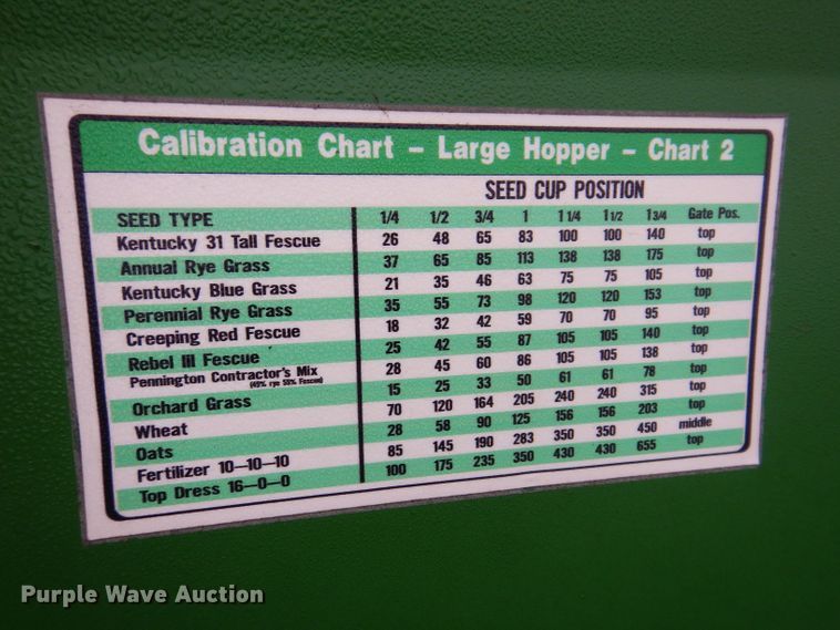 image for item KN9801 2007 Emerge-Plus Greenscape 600  conservation seeder
