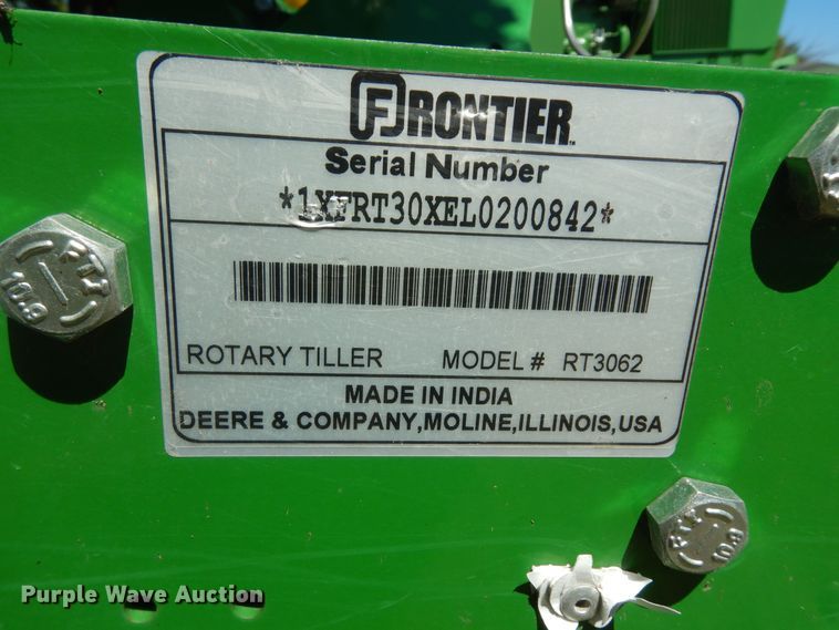 image for item KS9758 Frontier RT3062  tiller