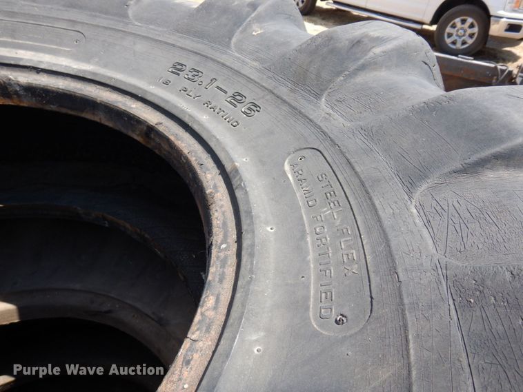image for item KV9986 (4) 23.1-26 tires
