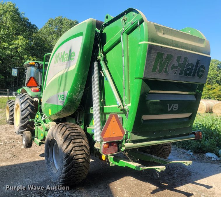 image for item LM9555 2020 Mchale V8950  round baler