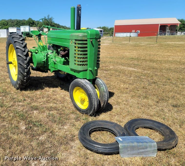 image for item LM9571 1939 John Deere A  tractor