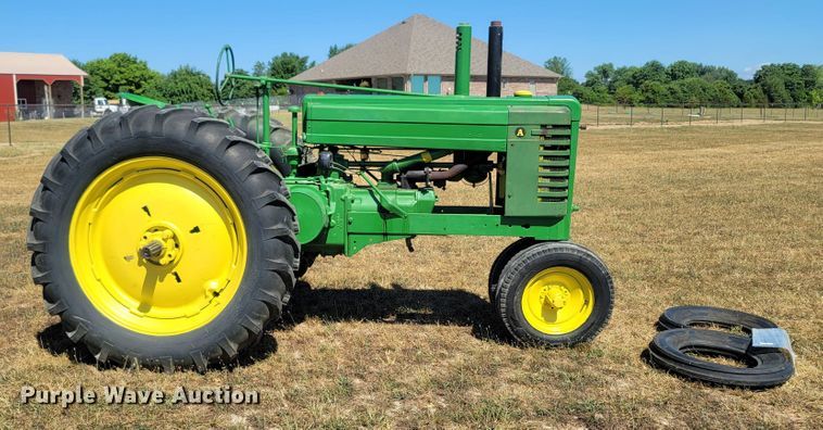 image for item LM9571 1939 John Deere A  tractor