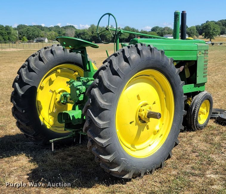 image for item LM9571 1939 John Deere A  tractor