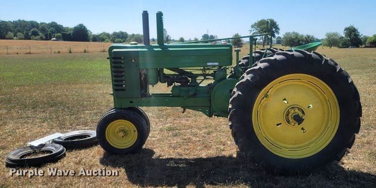 image for item LM9571 1939 John Deere A  tractor