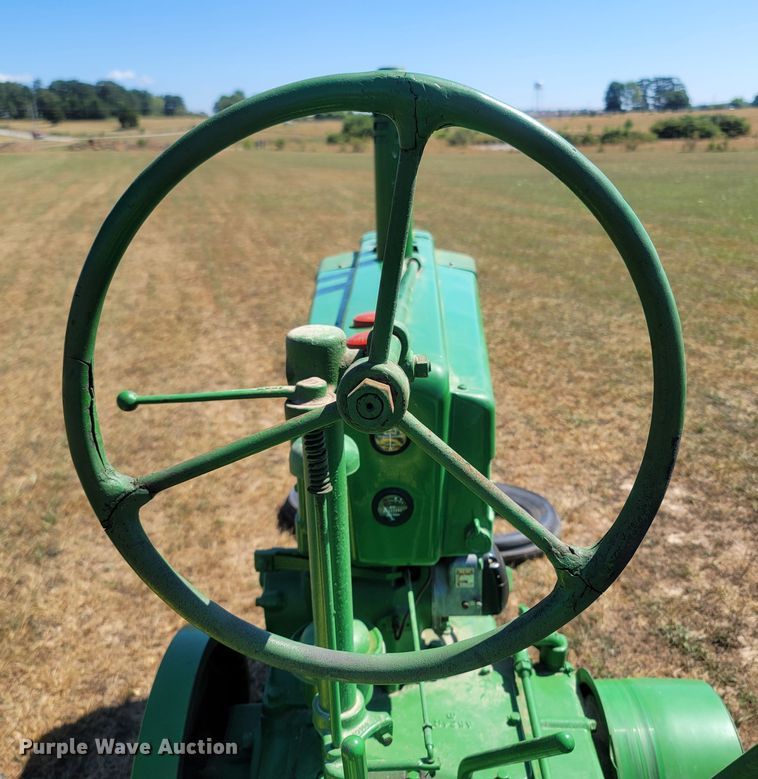 image for item LM9571 1939 John Deere A  tractor