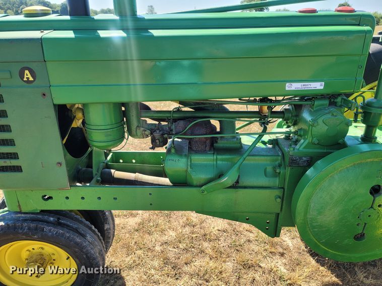 image for item LM9571 1939 John Deere A  tractor