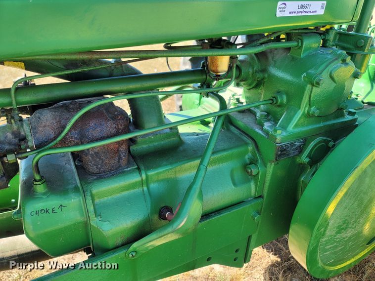 image for item LM9571 1939 John Deere A  tractor