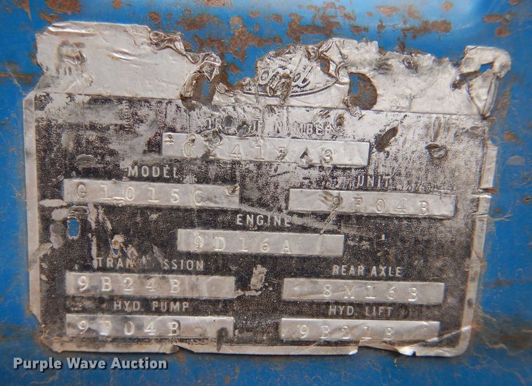 image for item LP9458 Ford 8000  tractor