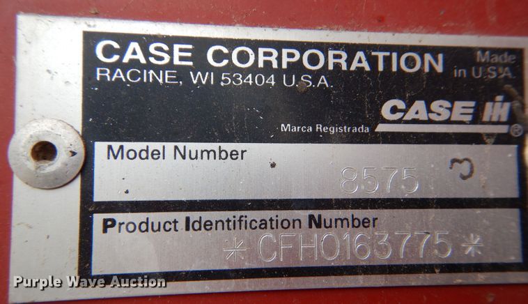 image for item LP9459 2000 Case IH 8575  large square baler