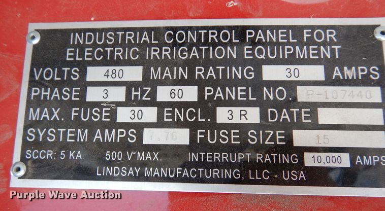 image for item LT9849 Zimmatic Boss  control panel