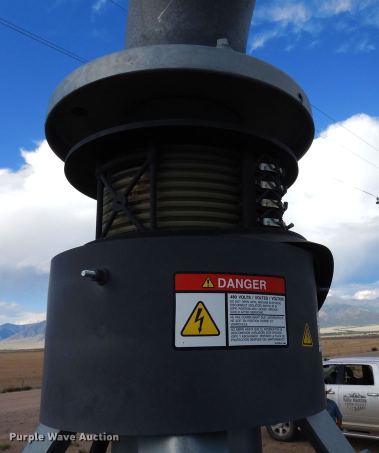 image for item LT9851 Zimmatic  center pivot tower