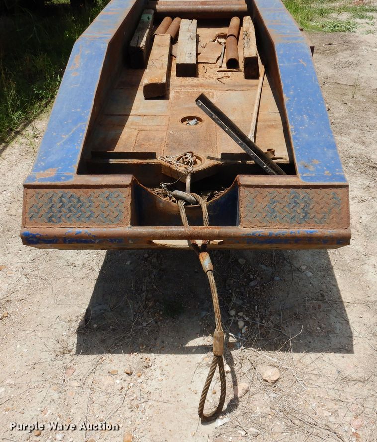 image for item DJ0819 2001 Atoka  oilfield trailer