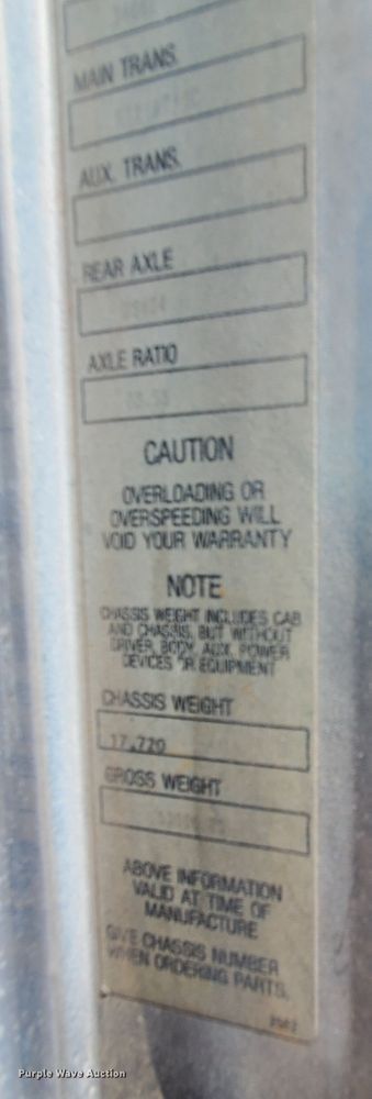 image for item DJ8972 1995 Kenworth W900B  semi truck