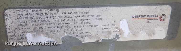 image for item DK0388 2006 Freightliner Columbia  semi truck