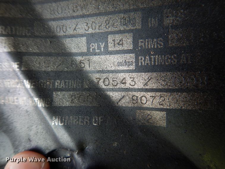 image for item DK2017 2006 Fontaine HT6  flatbed trailer