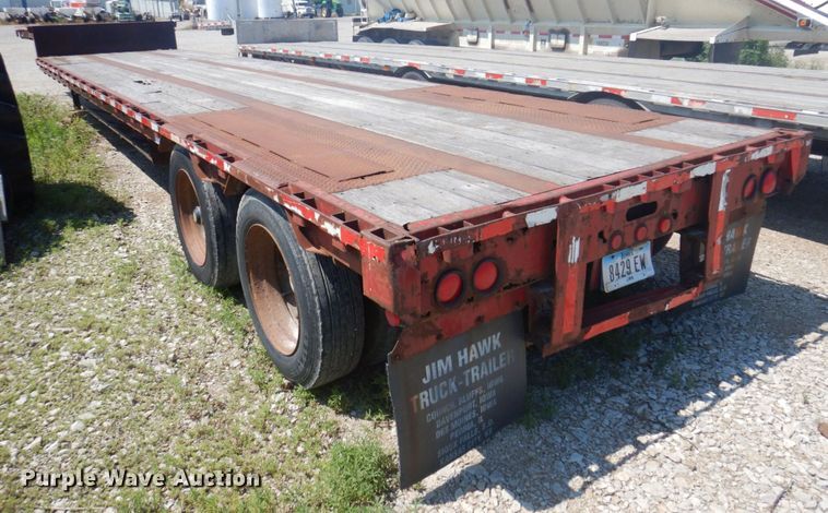 image for item DP5626 1988 Great Dane GPD-248  drop deck trailer