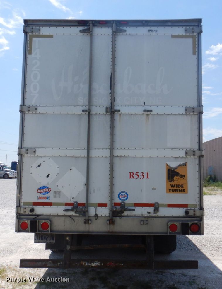 image for item DP5632 2004 Utility  refrigerated van trailer