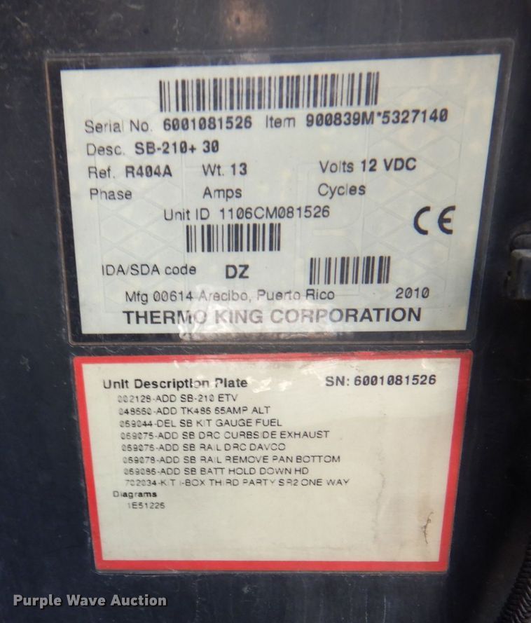 image for item DP5634 2003 Great Dane  refrigerated van trailer