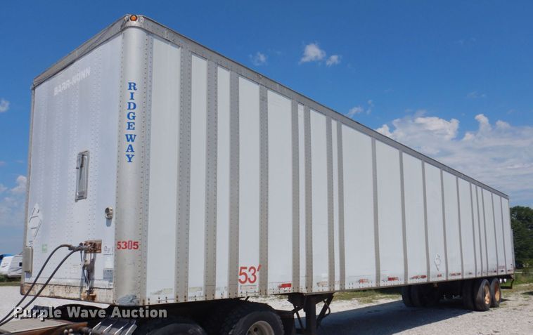 image for item DP5635 1998 Wabash  dry van trailer