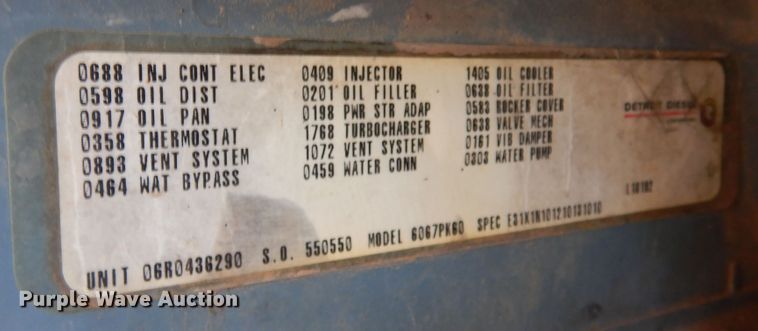 image for item DR1274 2000 International 9400i  semi truck