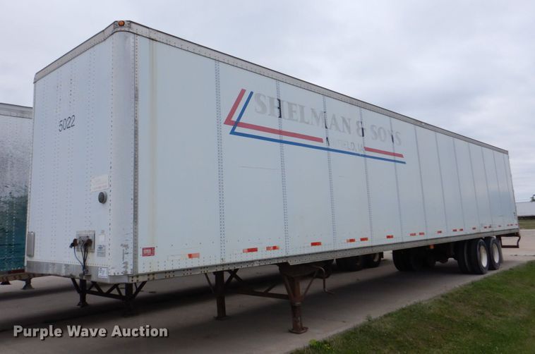 image for item DS8130 2002 Wabash  dry van trailer