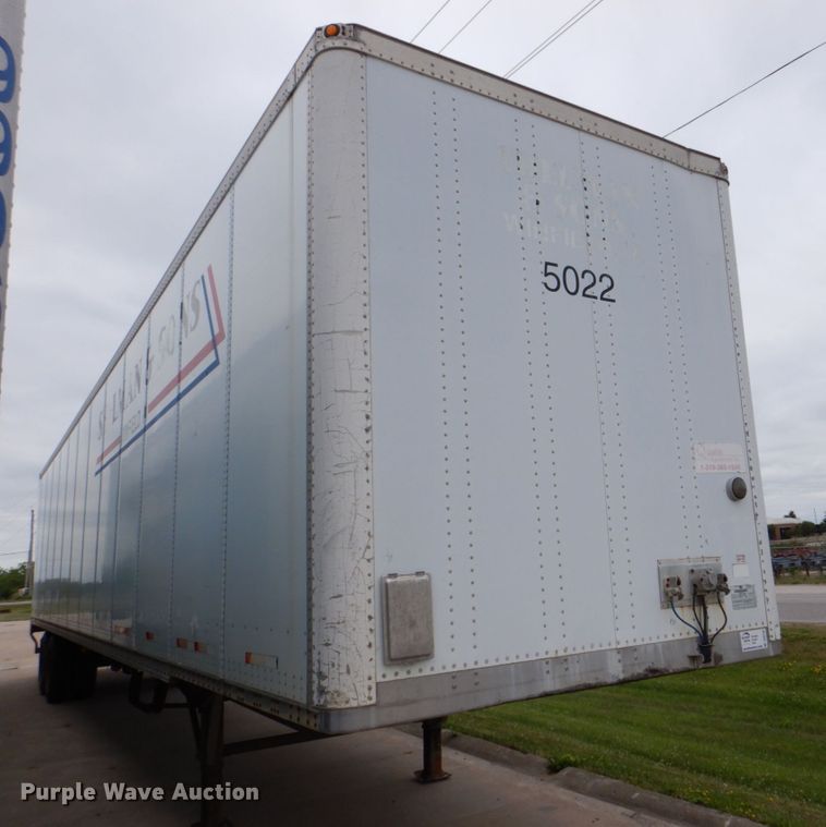 image for item DS8130 2002 Wabash  dry van trailer