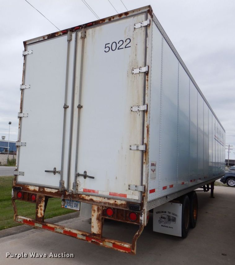 image for item DS8130 2002 Wabash  dry van trailer