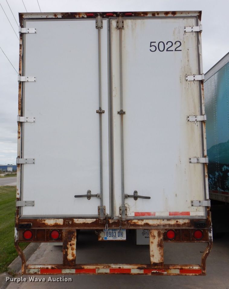 image for item DS8130 2002 Wabash  dry van trailer