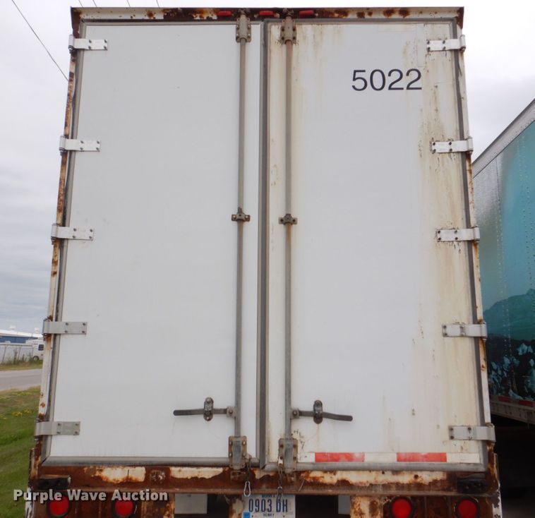 image for item DS8130 2002 Wabash  dry van trailer