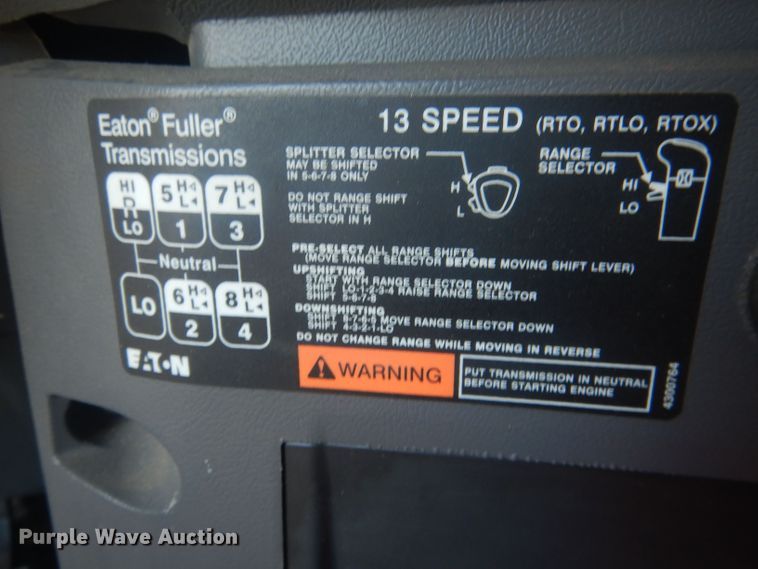 image for item HU9428 2008 Mack CXU613  semi truck