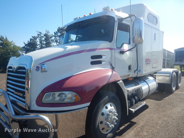 image for item HU9428 2008 Mack CXU613  semi truck