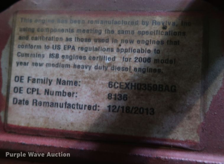 image for item JR9466 2003 Freightliner MT45  delivery truck