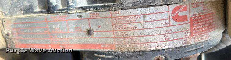 image for item KC9873 1990 International 9400  semi truck