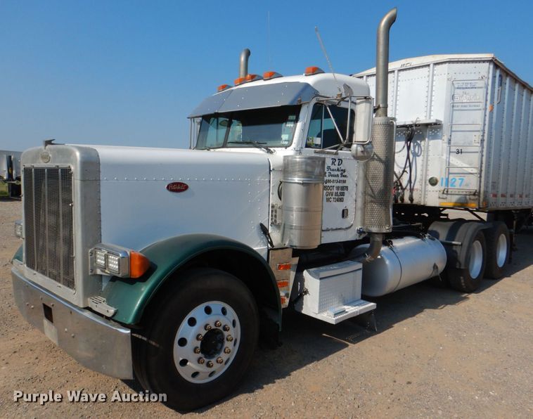 image for item KJ9857 1998 Peterbilt 379  semi truck