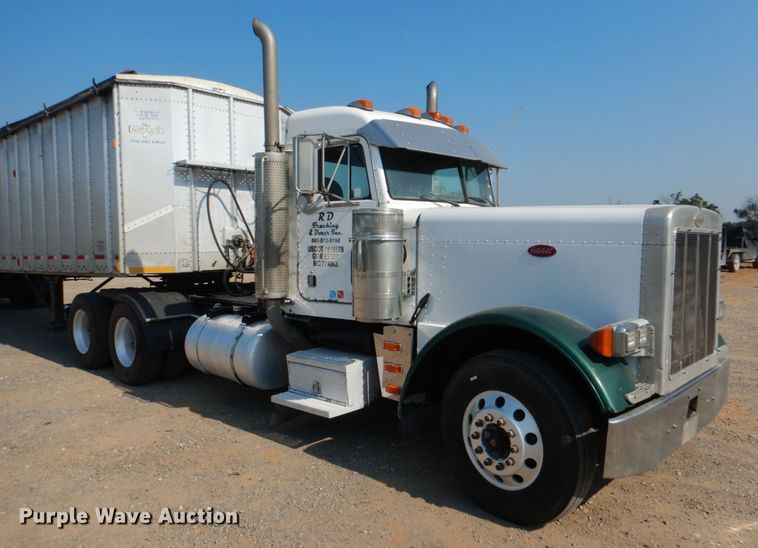 image for item KJ9857 1998 Peterbilt 379  semi truck
