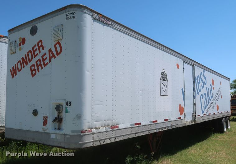 image for item KR9890 1986 Great Dane  dry van trailer