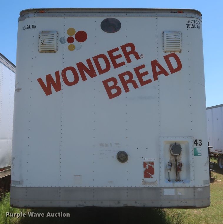 image for item KR9890 1986 Great Dane  dry van trailer