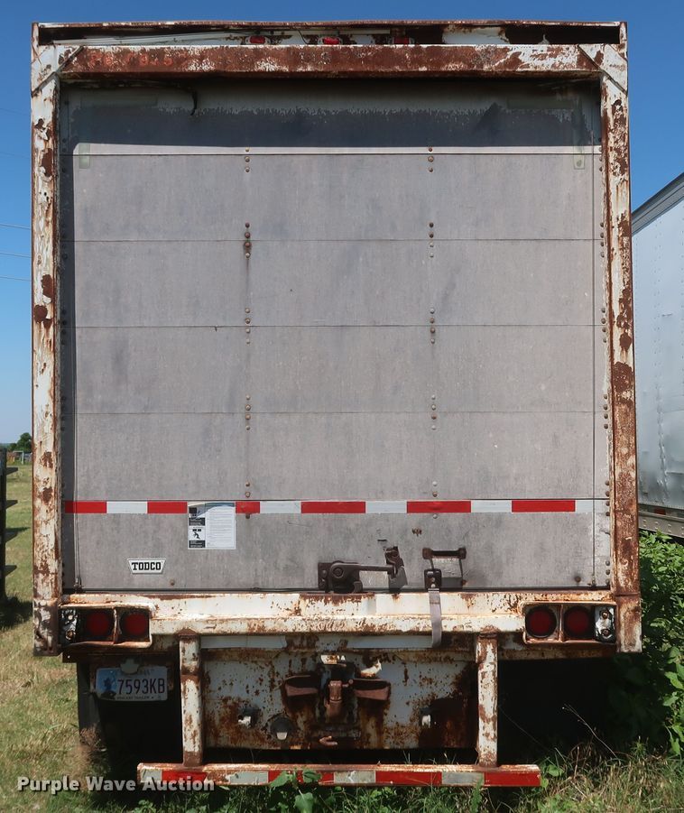 image for item KR9890 1986 Great Dane  dry van trailer